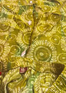 Kurta palazzo set- olive green