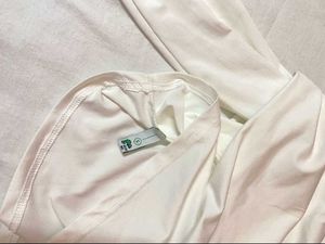 White Off-Shoulder Ruched Top