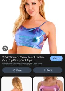 7262. Iridescent Bikini Top