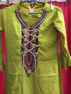 Stylish Embroidered Kurta