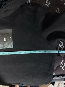 Black  Balvin Graphic Hoodie