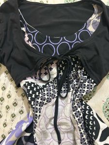 ⋆˚꩜｡Vintage Tie up top