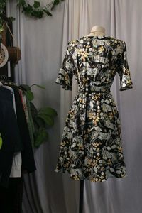 Floral Wrap Dress