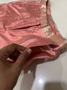 Tailor-made Pink Kurta Set from Sari