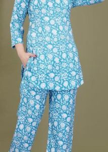 Floral Print Kurta Set