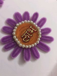 Decorative Shubh Labh Flower Charms