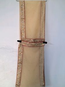 Red Broad Border Lehnga