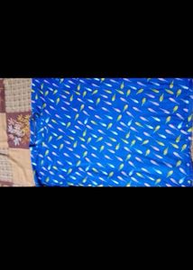 Blue Patterned Nightsuit Set