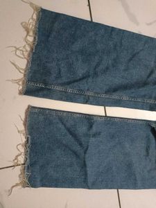 Wide Leg Denim Jeans