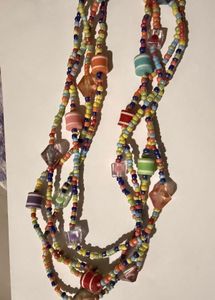 Y2k style Colorful Beaded Bracelets Set