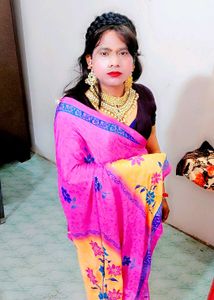 Beautiful Pink Saree with Blouse