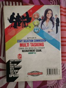 STAFF SELECTION COMMISSION EXAM BOOK
