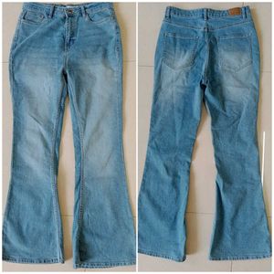 Light Wash Bootcut Jeans