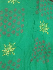 Vibrant Green Embroidered Ethnic Dupatta😍💚