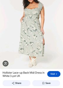 hollister Chic Floral Maxi Dress