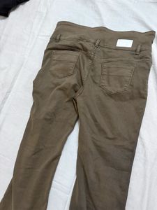 Stylish Brown Flared Pants
