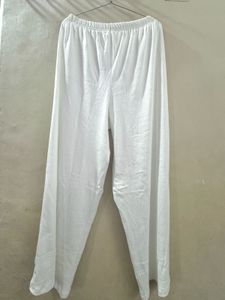 Elegant White Palazzo Pants