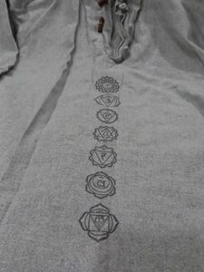 Men's Grey Kurta