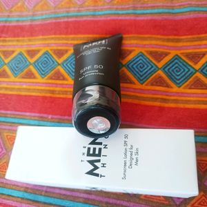 THE MEN THING Sunscreen Lotion SPF 50
