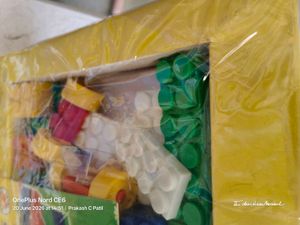 Head King Inter-Locking Blocks Toy - New