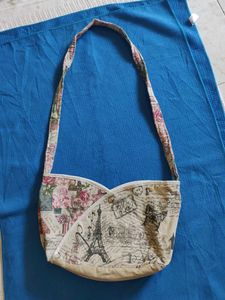 Paris Themed Shoulder Bag