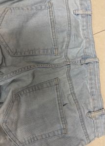 Stylish Grey Wide-Leg Jeans