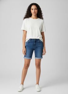 Blue Denim Shorts for her