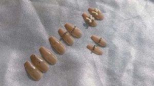 Nails Tips With Bow 🎀 Professional Design