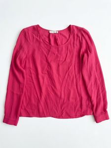 Vibrant Pink Long Sleeve Top