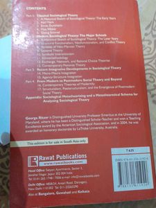 Sociological Theory by George Ritzer