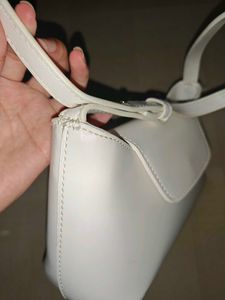 White Handbag