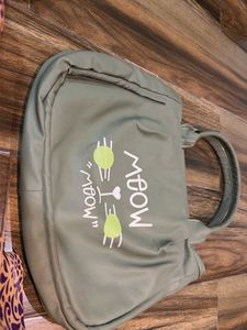 Cute Meow Cat Tote Bag
