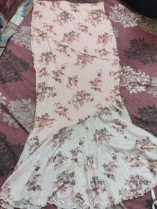 Floral Mermaid Skirt