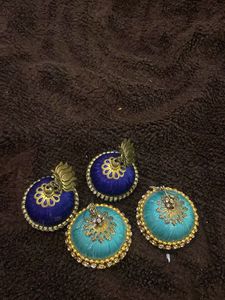 Regal Art Gold Tone Hoop Earrings