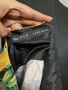 Zara Silhouette Floral Dress