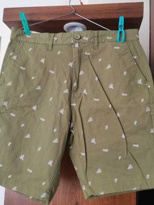 Men's Patterned Chino Shorts