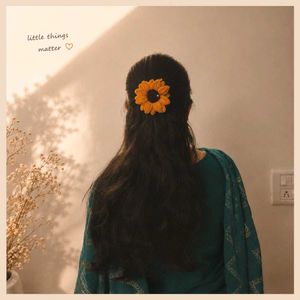 Sunflower Hair Clip