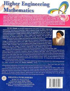 B.S. Grewal Higher Engineering Mathematics