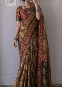 Stunning Brocade Silk Saree