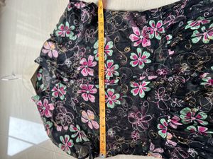 Floral Chiffon Blouse