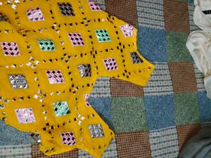 multicolour suit