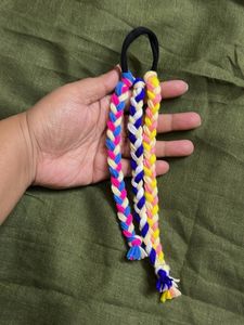 Boho Braided Hair Ties set of two
