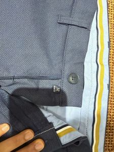 Men's Blue Casual Chinos 32 inches