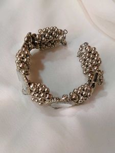 Silver Mirror Work Bracelet🪞🌻