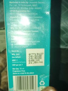 Pilgrim Face Serum &amp; Peeling Solution