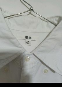 Classic White Button-Up Shirt