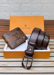 louis vuitton  Belt &amp; Wallet Set