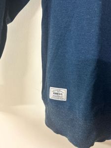 Men's Blue "XCVI" Long Sleeve T-Shirt