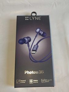 Lyne Photon 35 Type-C Earphones blue