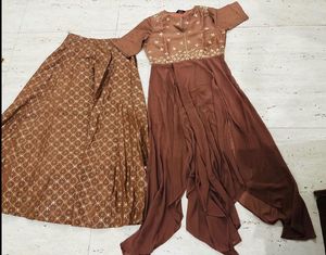 Elegant Brown Ethnic set